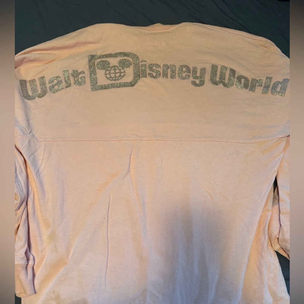 WDW Disney rose gold spirit jersey sz large
